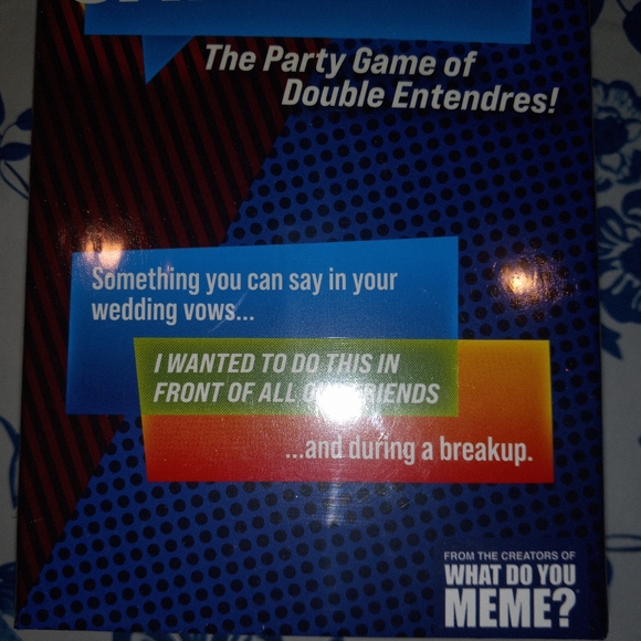 Samesies Adult Party Game What Do You Meme Double Entendres - Picture 2 of 3